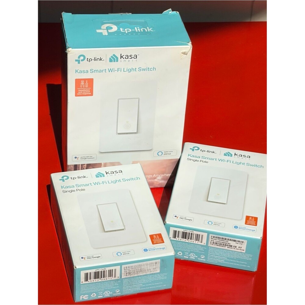 TP-Link Kasa Smart Wi‑Fi Light Switch - White